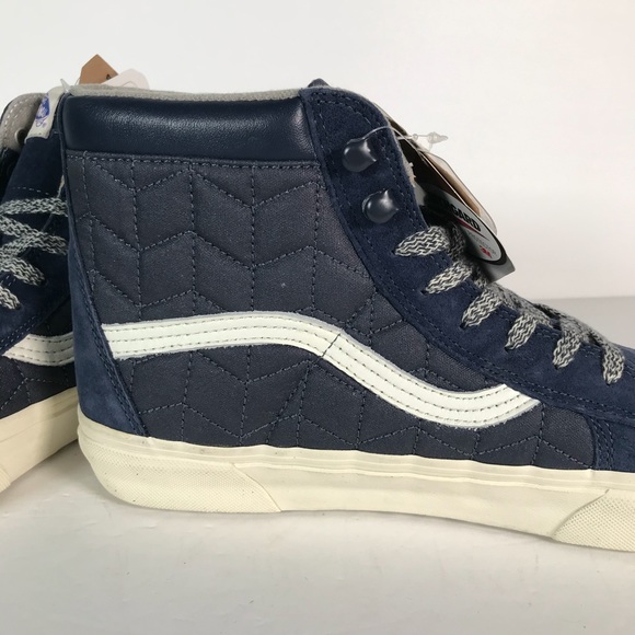 Vans SK8 HI MTE CA Quilted Indigo - Mens 10 NEW - Picture 5 of 11